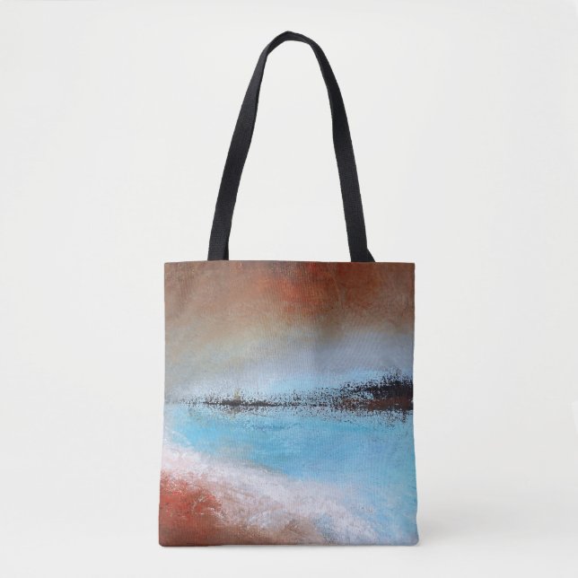 Bolsa Siena Turquoise Tote (Anverso)