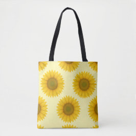 Bolsa simétrica de girasoles