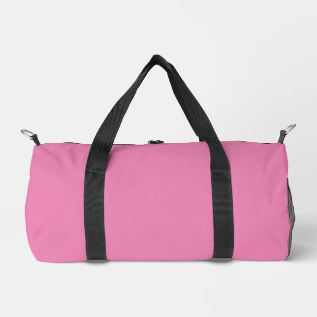 Bolsa Simple Rosa Pequeña Impresa D.Bags (Anverso)