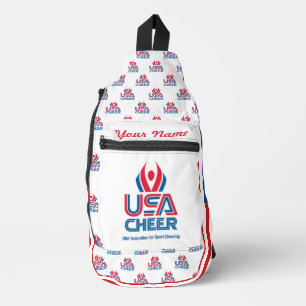 Bolsa Sling Bag con bandera de los Estados Unidos 