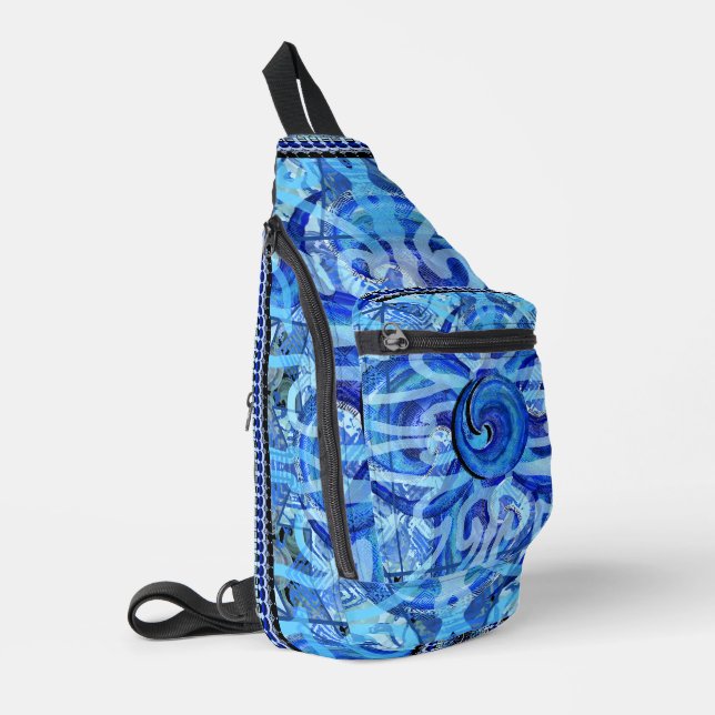 Bolsa Sling Wave de Susea Blu Studios (Esquina izquierda)