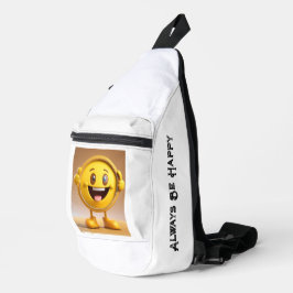 Bolsa sonriente de caracteres de moneda