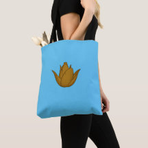 Bolsa Tangerine Tulip Tote - Vibrante Elegancia Fl