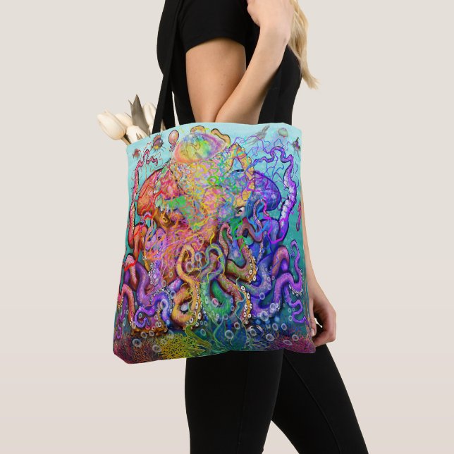 Bolsa Tentacles Tote (Detalle)