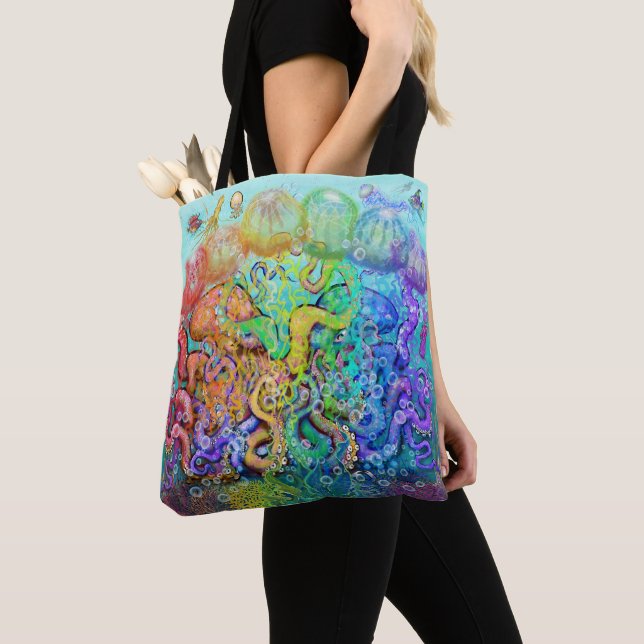 Bolsa Tentacles Tote (Detalle)