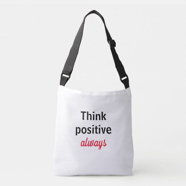 Bolsa Tkink Positive always (Anverso)