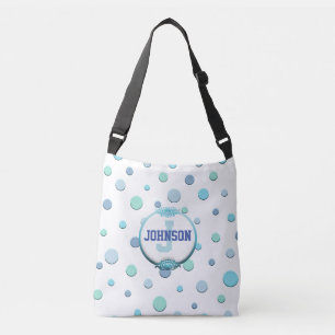 Bolsa todo el cuerpo monogramada Polka-Dot