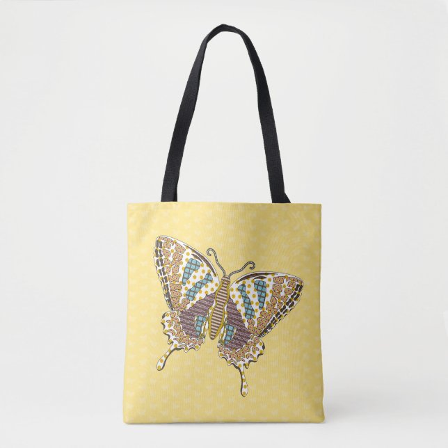 Bolsa todo-sobre-impresión Aztec Swallowtail (Anverso)