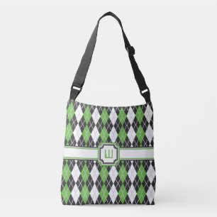 Bolsa todo-sobre-impresión Retro Argyle