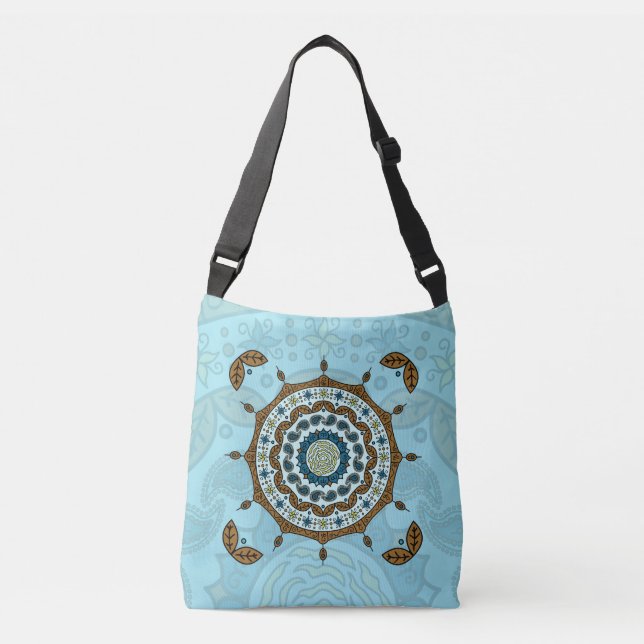 Bolsa todo-sobre-impreso de cobre de Mehndi Fantas (Anverso)