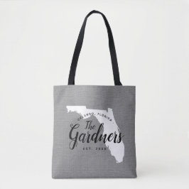 Bolsa Tog State Monograma de la familia Florida