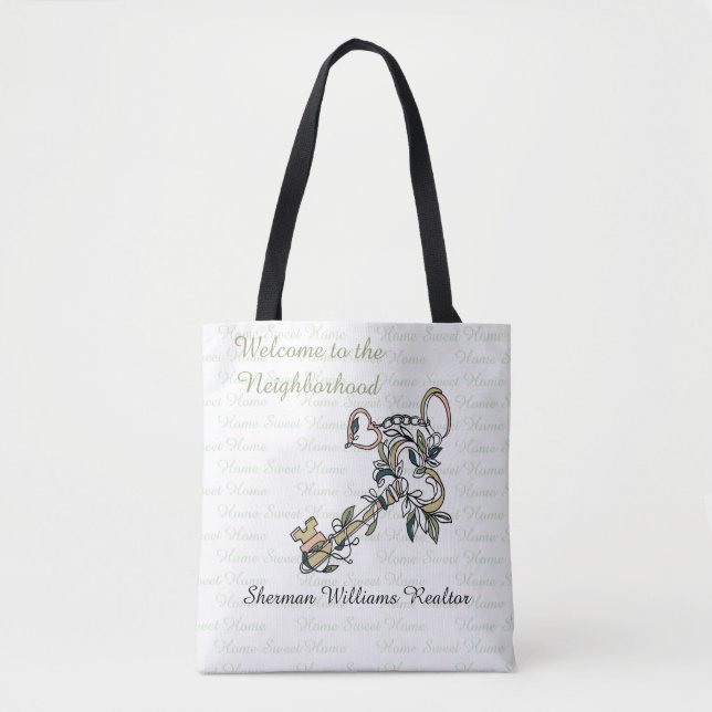 Bolsa Tot con Llave de Bienvenida (Anverso)