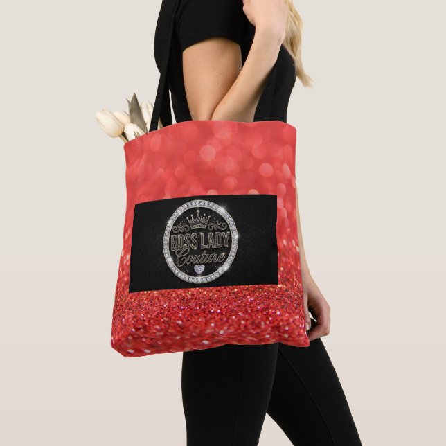 Bolsa Tot de Impresión Total Boss Lady Couture Dia (Detalle)