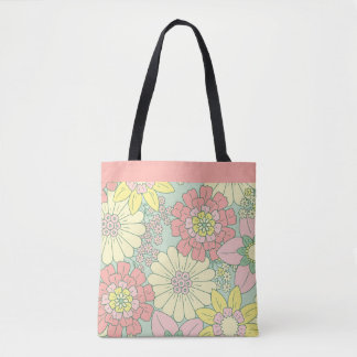 Bolsa Tot Grande Alfombra de Escritorio Floral Boh