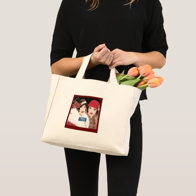 Bolsa Tote 12 Burg(Winter Red 2) RFPMDesigns 2024 (Anverso (producto))