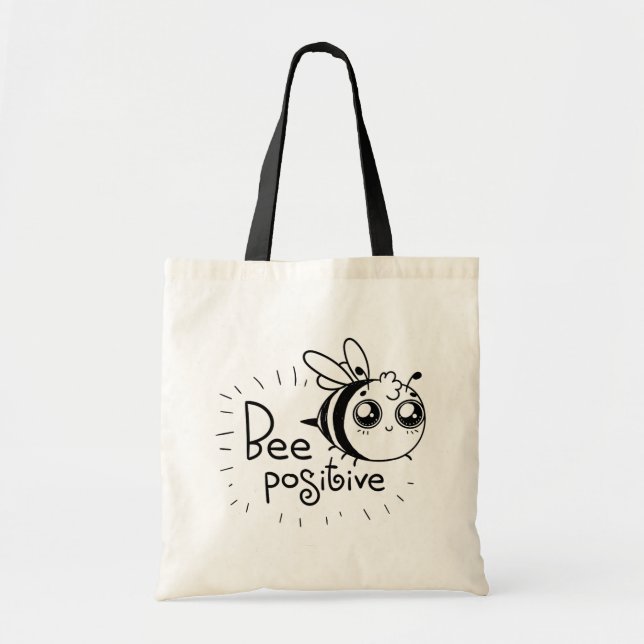 Bolsa tote Abeja Positiva (Frente)