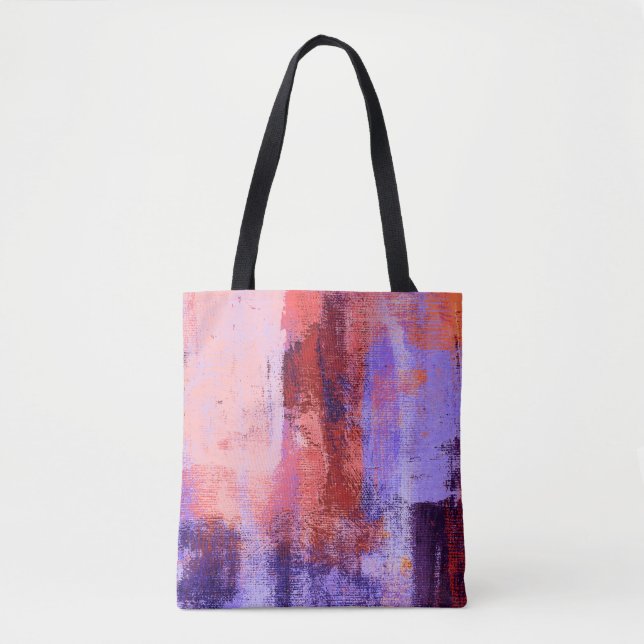Bolsa tote abstracta de Nichinan (Anverso)