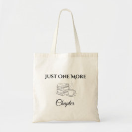 Bolsa Tote Amante de Libros Solo Un Capítulo Más