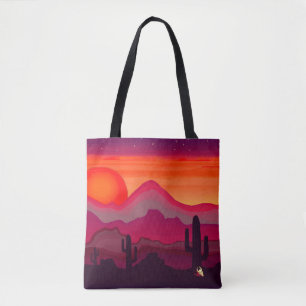 Bolsa Tote - Atardecer del suroeste de Arizona
