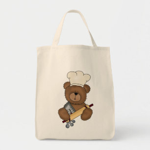 Bolsa Tote Bag de la cervecería del oso de hornear