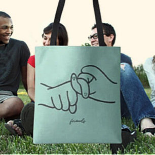 Bolsa Tote Bag de los amigos de ASL - Declaración 
