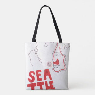Bolsa Tote Bag de recuerdo de SEATTLE
