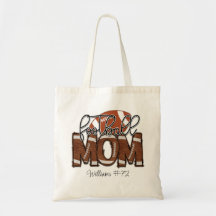 Bolsa Tote Bag, mamá del fútbol personalizada