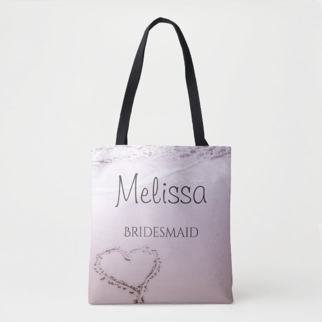 Bolsa Tote Beach de Bridesmaid (Anverso)