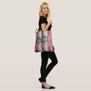 Bolsa Tote Bloques rosas