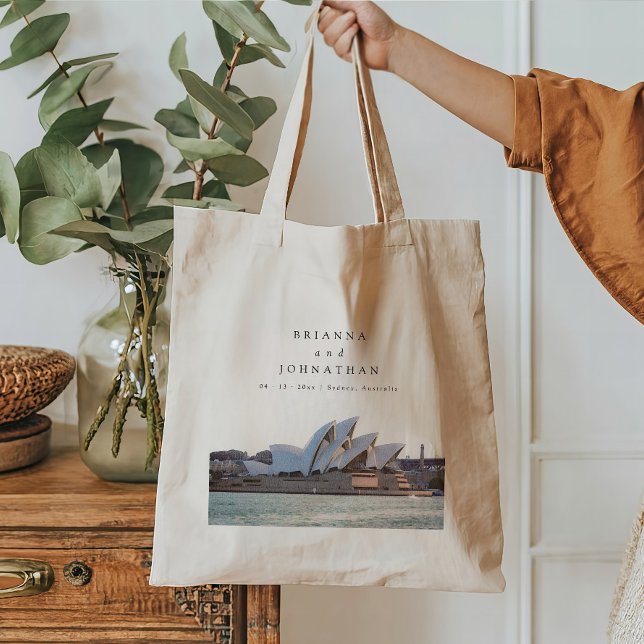 Bolsa Tote, Boda australiano, en Sydney personaliz (Subido por el creador)