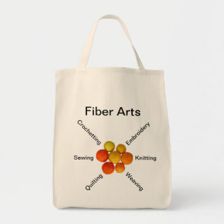 Bolsa Tote - Bolas Yarn de Fibra