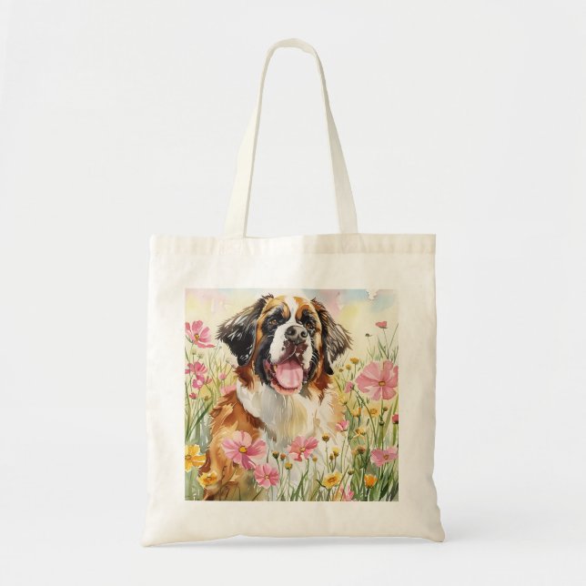 Bolsa Tote – Bolsa de Lona de San Bernardo (Frente)