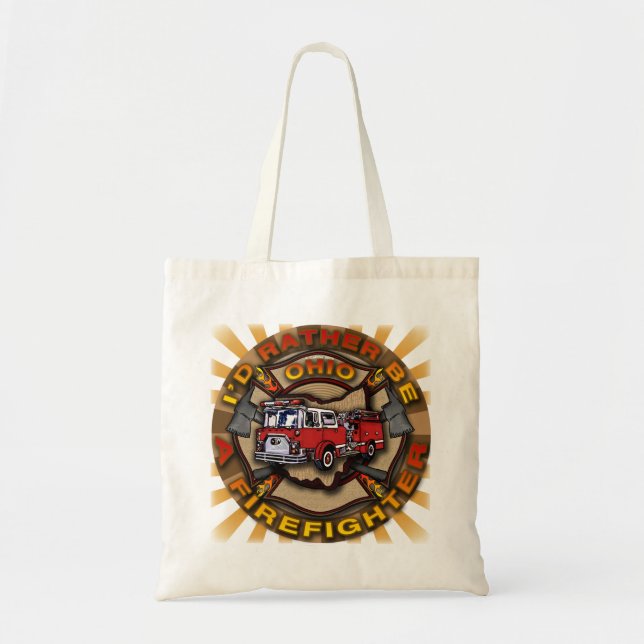 Bolsa Tote Bombero de Ohio (Frente)