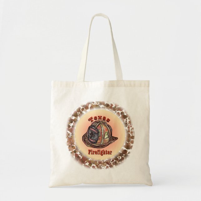 Bolsa Tote Bombero de Texas (Frente)