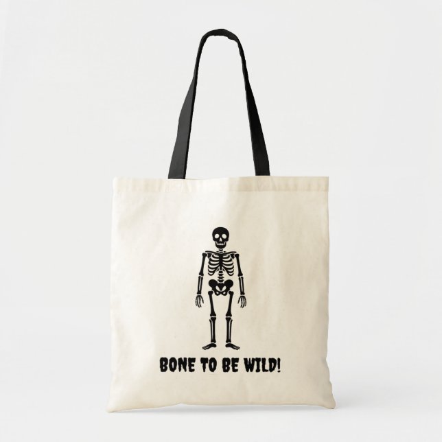 Bolsa Tote Bone To Be Wild (Frente)