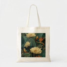 Bolsa tote botánico boho floral | Vintage