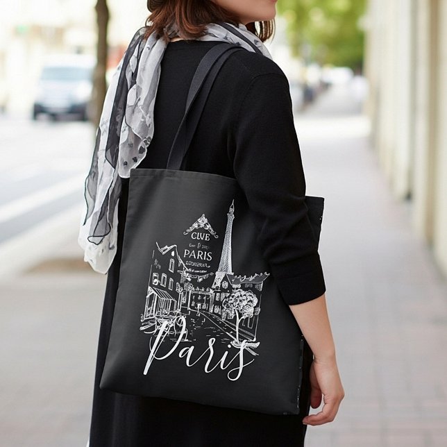 Bolsa tote Cafe Paris (Subido por el creador)