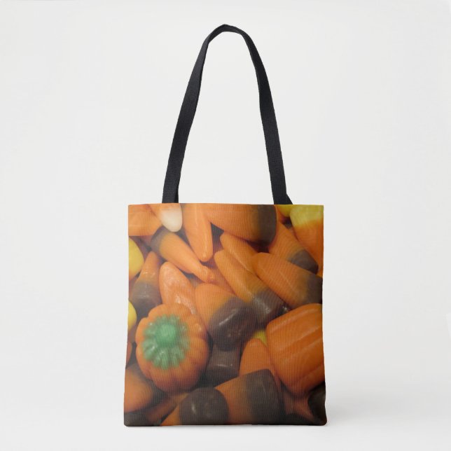 Bolsa Tote Candy Corn de otoño (Anverso)