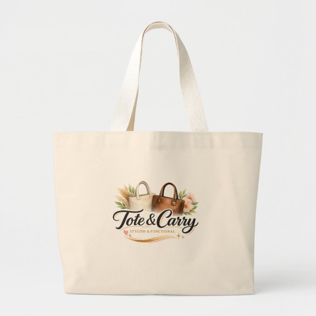 Bolsa Tote & Carry - Elegante y Funcional (Frente)