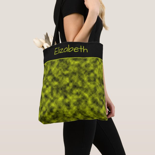 Bolsa Tote Chica Jungle personalizada, moderna y e (Detalle)