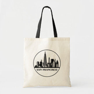 Bolsa Tote City Skyline de la ciudad de San Franci