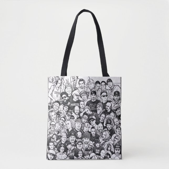 Bolsa Tote Colorado Dj (Anverso)