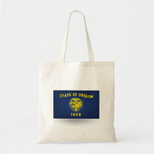 Bolsa Tote con bandera de Oregón