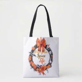 Bolsa Tote con especias de calabaza y vibraciones