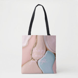 Bolsa tote con gráfico abstracto elegante