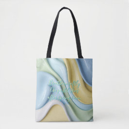 Bolsa tote con gráfico abstracto elegante