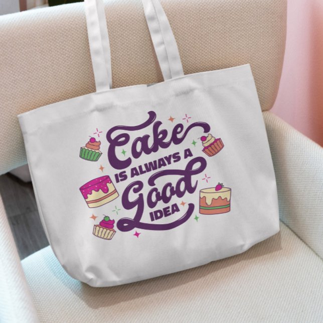 Bolsa Tote con letras de torta (Subido por el creador)