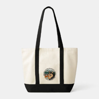 Bolsa tote con logotipo - asa negra