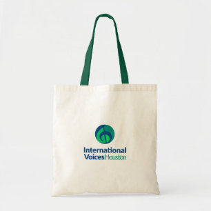 Bolsa Tote con logotipo IVH (natural y cazador)