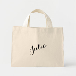 bolsa tote con nombre personalizado